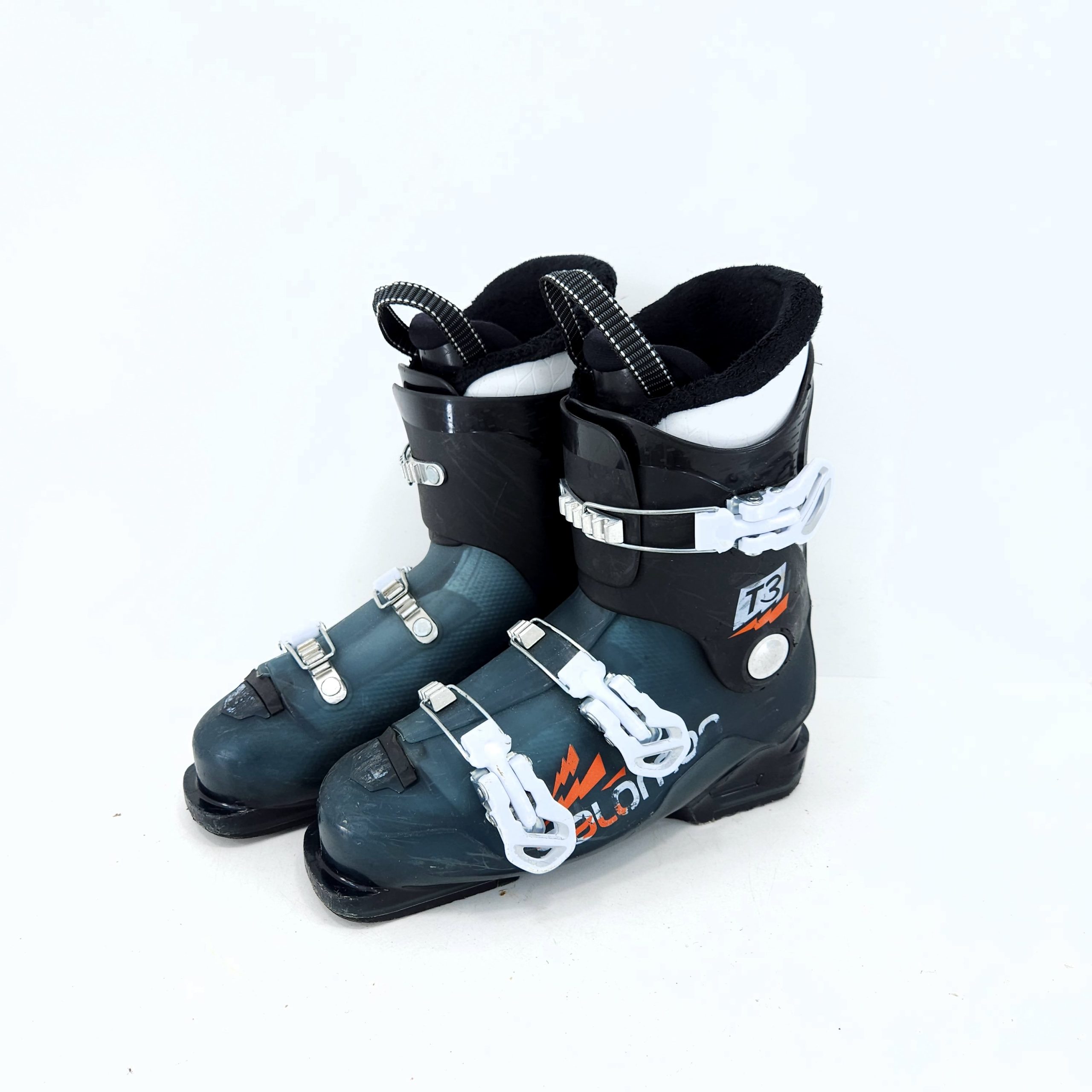20240729_133754 Clapari ski copii Salomon T3, marime 38-39 Eu, 25-25.5 Mondo - imagine 1