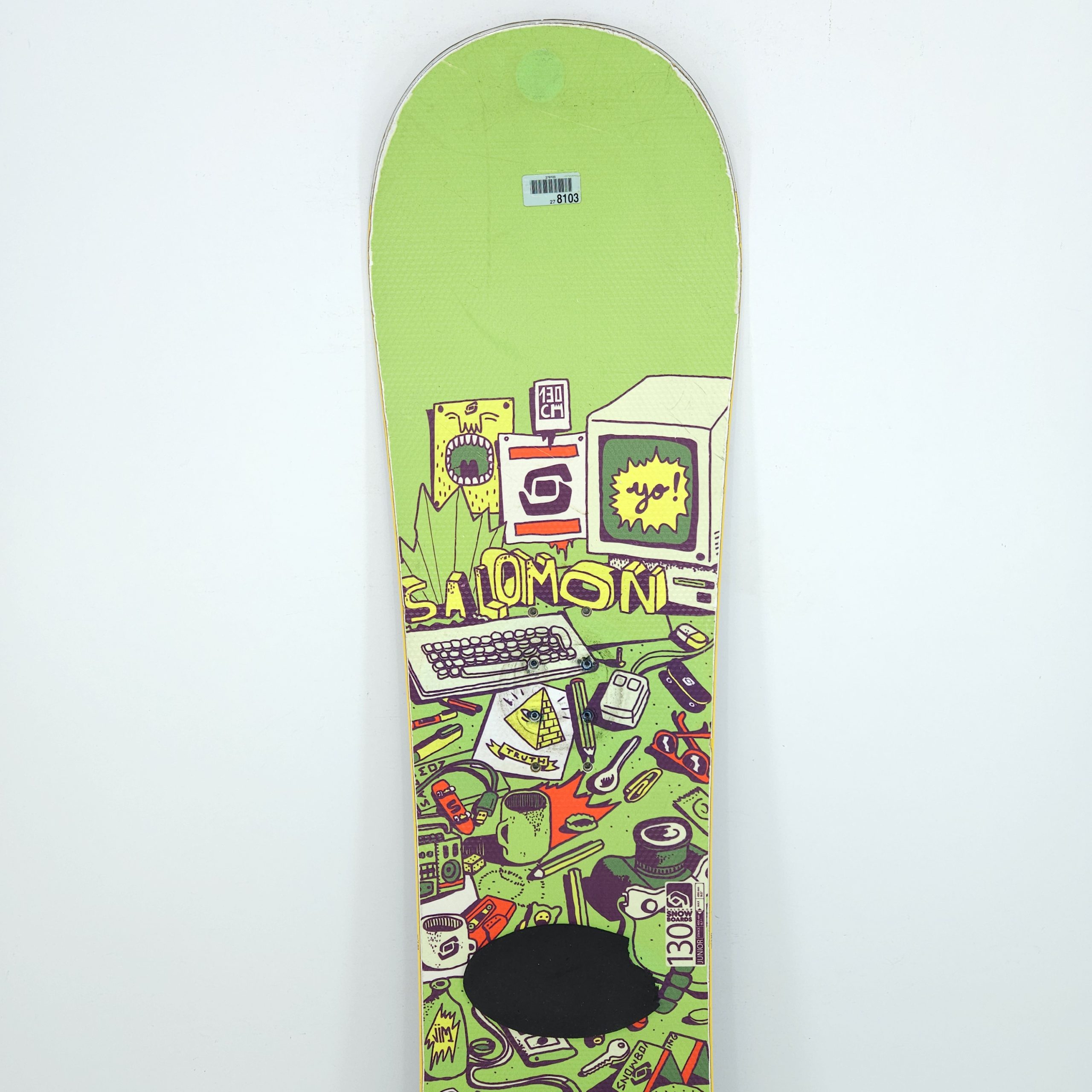 20251120_121849 Placa snowboard sh Salomon Junior, 130 cm - imagine 1